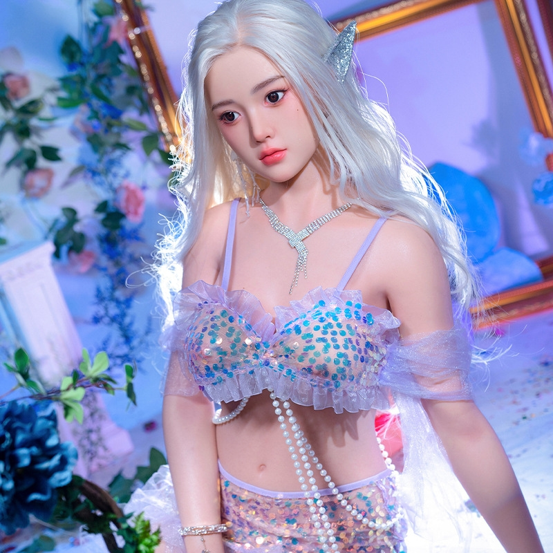 Búp bê tình dục Bảo Như xinh đẹp cuốn hút tóc bạch kim Búp bê tình dục Bảo Như xinh đẹp cuốn hút tóc bạch kim