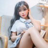 Búp bê tình dục Shi Yin vuốt tóc khoe đôi chân nõn nà