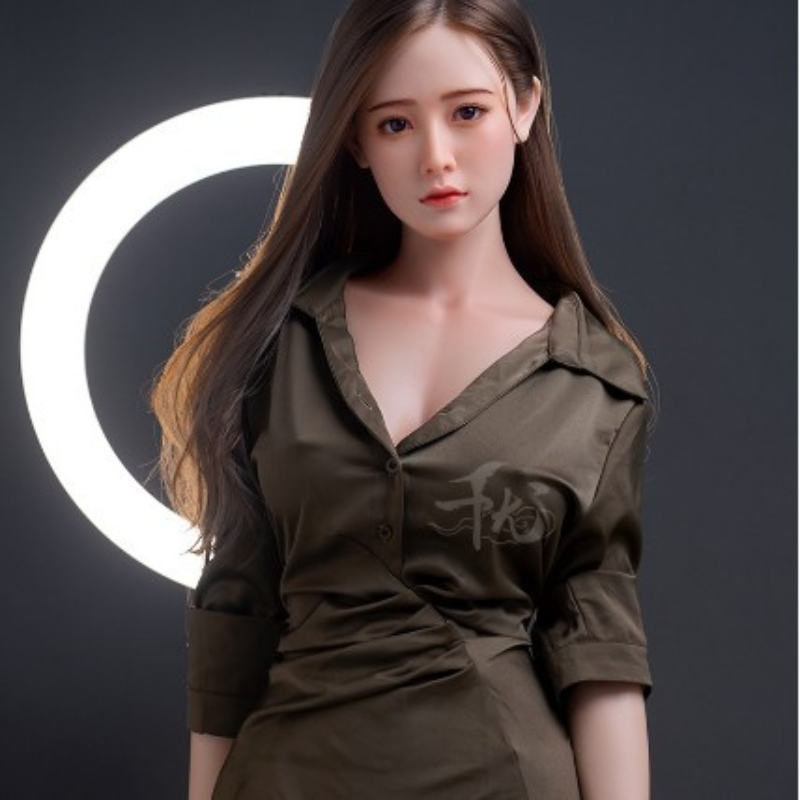 Búp bê tình dục Xing Zi diện váy sơ mi xanh thanh lịch Búp bê tình dục Xing Zi diện váy sơ mi xanh thanh lịch