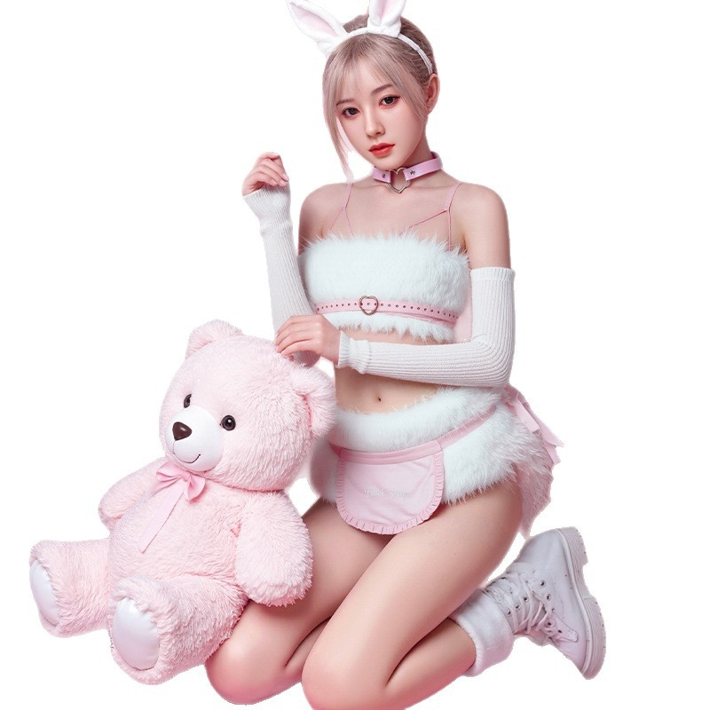 Búp bê tình dục Xiu Yan tách nền quỳ gối hóa thỏ con Búp bê tình dục Xiu Yan tách nền quỳ gối hóa thỏ con