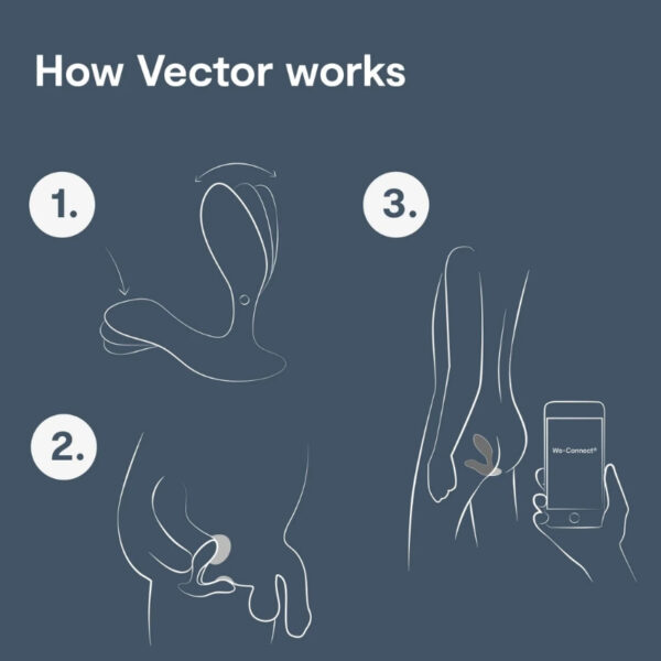 Cách sử dụng đồ chơi hậu môn We-Vibe Vector