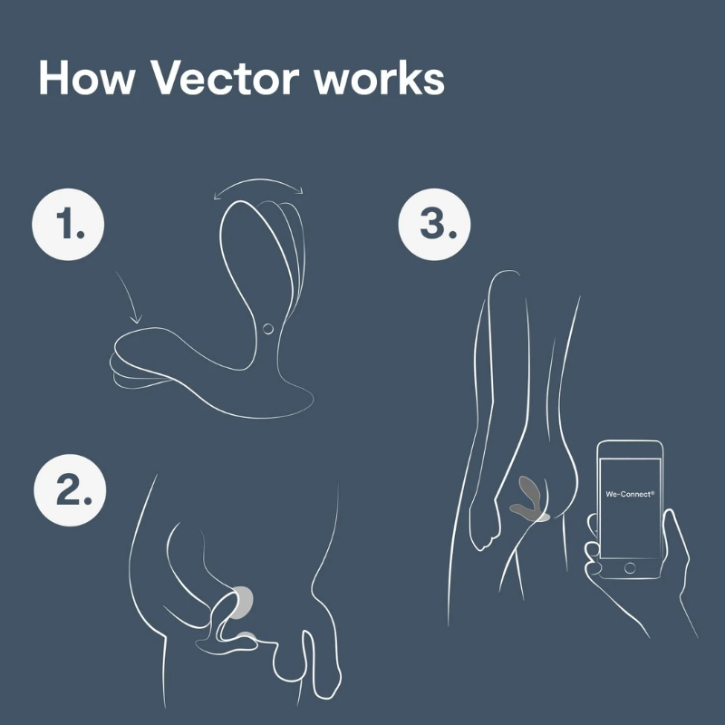 Cách sử dụng đồ chơi hậu môn We-Vibe Vector Cách sử dụng đồ chơi hậu môn We-Vibe Vector