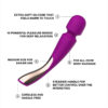 Cấu tạo chày rung Lelo Smart Wand 2 Medium đa năng