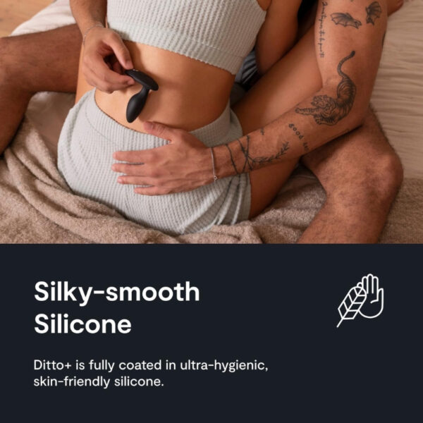 Chất liệu silicone đồ chơi hậu môn We-Vibe Ditto+