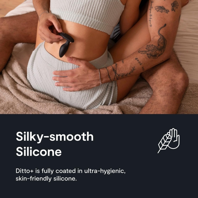 Chất liệu silicone đồ chơi hậu môn We-Vibe Ditto+ Chất liệu silicone đồ chơi hậu môn We-Vibe Ditto+