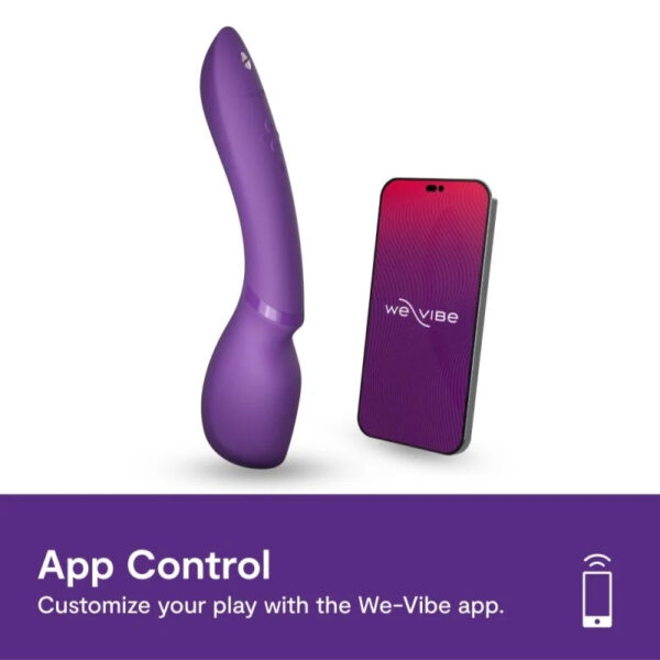 Điều khiển We-Vibe Wand 2 qua ứng dụng