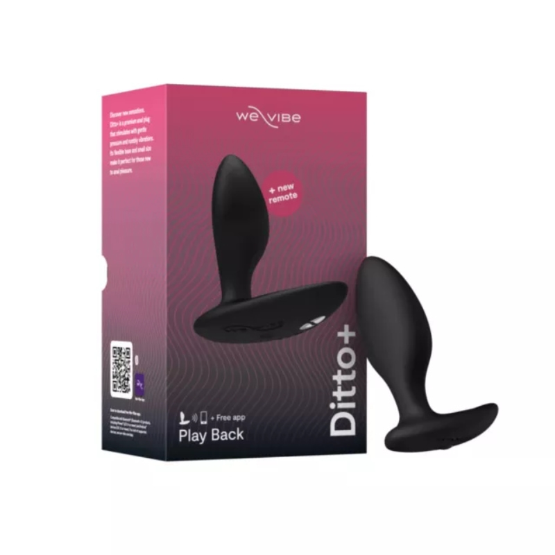 Hộp đồ chơi hậu môn We-Vibe Ditto+ rung Hộp đồ chơi hậu môn We-Vibe Ditto+ rung