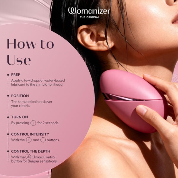 Hướng dẫn dùng Womanizer Next Liberty