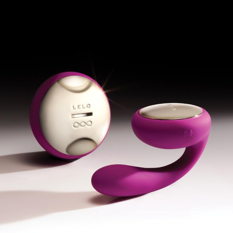 Máy rung Lelo IDA màu hồng và remote cảm biến Máy rung Lelo IDA màu hồng và remote cảm biến
