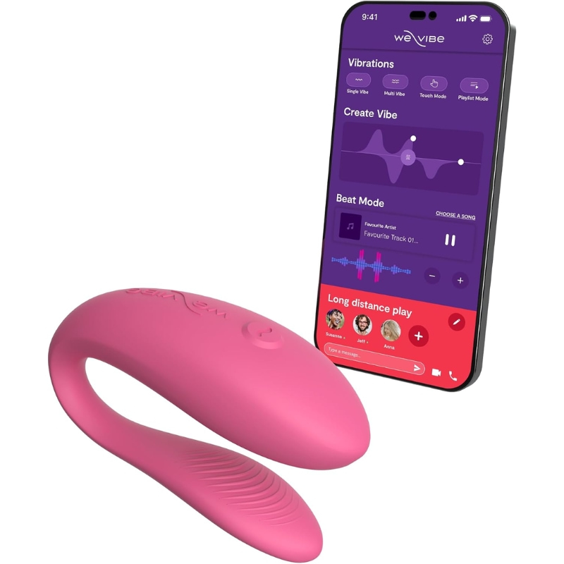 Máy rung We-Vibe Sync Lite qua app Máy rung We-Vibe Sync Lite qua app