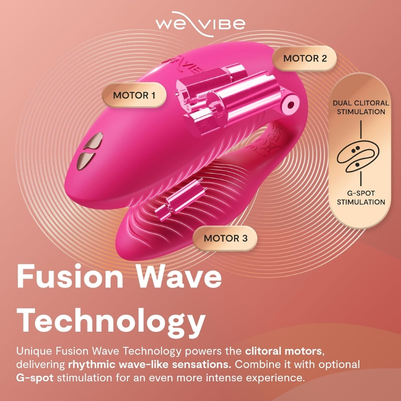 Máy rung thủ dâm We-Vibe Chorus Pro 3 động cơ rung Máy rung thủ dâm We-Vibe Chorus Pro 3 động cơ rung
