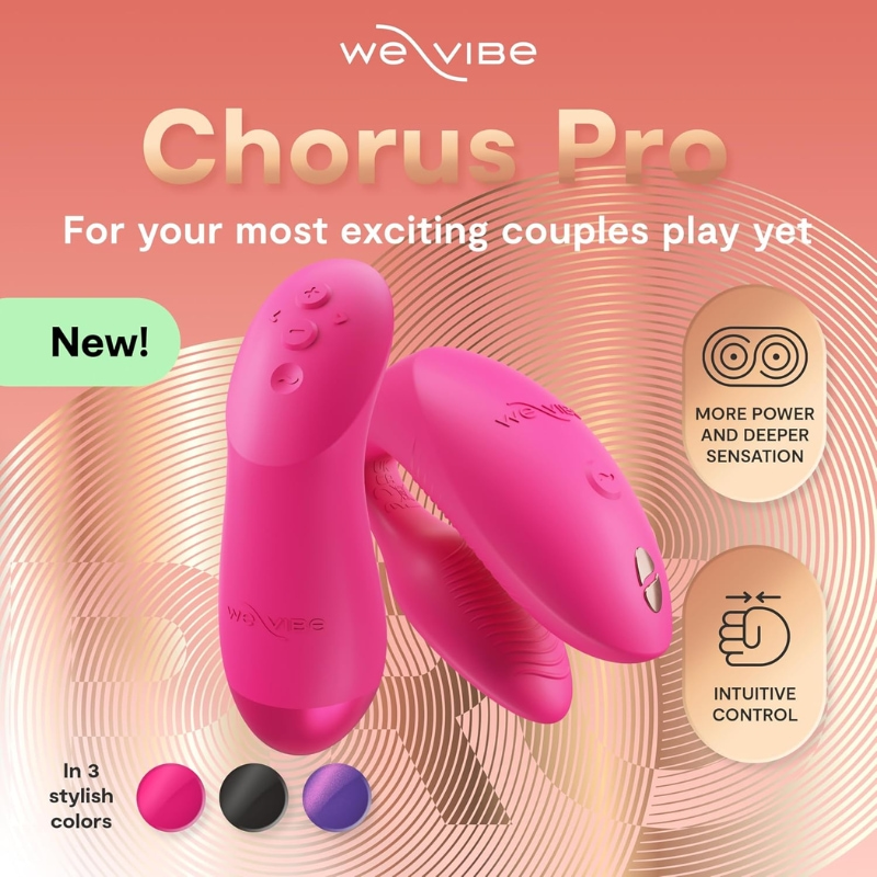 Máy rung thủ dâm We-Vibe Chorus Pro điều khiển thông minh Máy rung thủ dâm We-Vibe Chorus Pro điều khiển thông minh