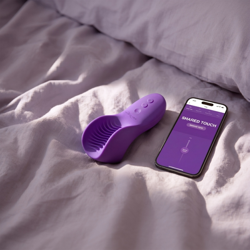 Máy rung thủ dâm We-Vibe Shared Touch điều khiển từ xa Máy rung thủ dâm We-Vibe Shared Touch điều khiển từ xa