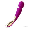 Thiết kế chày rung Lelo Smart Wand 2 Medium mạ vàng