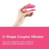 Thiết kế chữ C máy rung We-Vibe Sync Lite