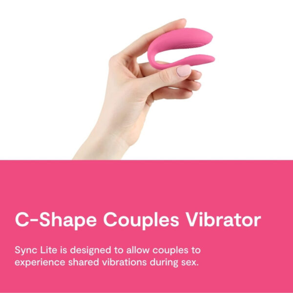Thiết kế chữ C máy rung We-Vibe Sync Lite