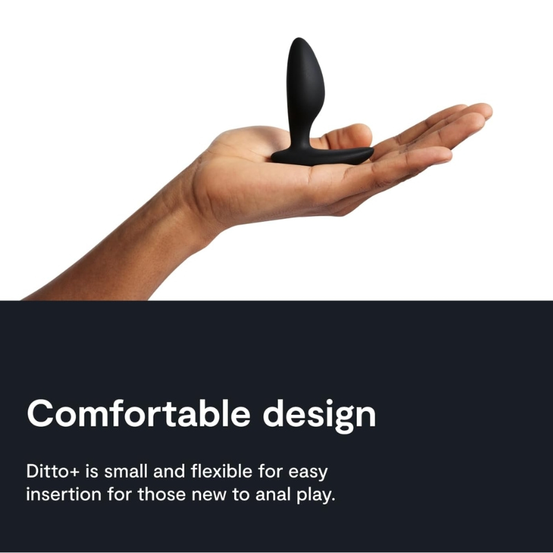 Thiết kế nhỏ gọn đồ chơi hậu môn We-Vibe Ditto+ Thiết kế nhỏ gọn đồ chơi hậu môn We-Vibe Ditto+
